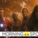 Spider-Man, Iron Man, Drax, Star-Lord, and Mantis in Avengers: Infinity War, probably not asking “Wait, who the hell are the Eternals?”